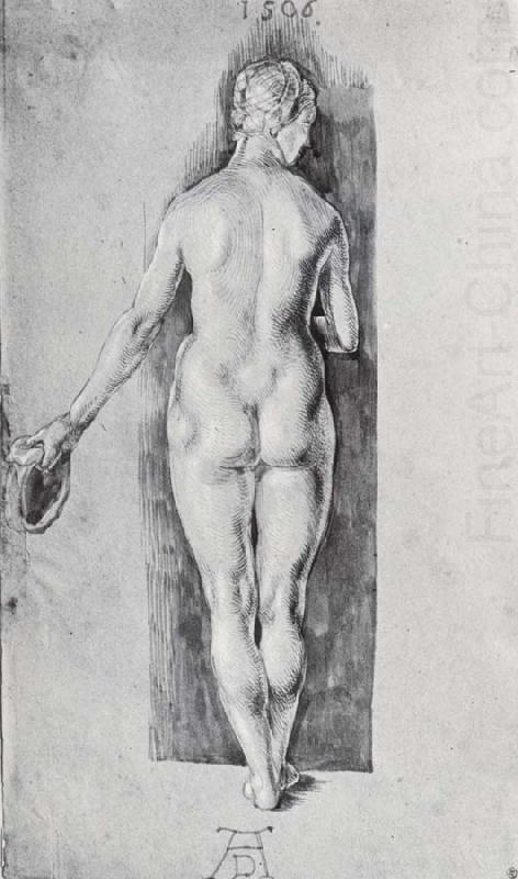 Nude Seen From Behind, Albrecht Durer